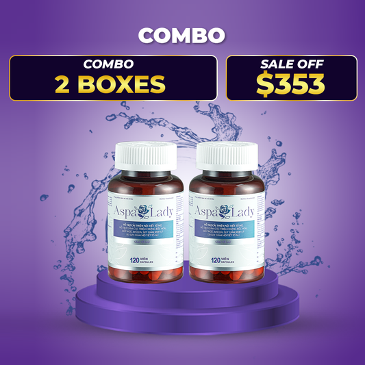 Aspa Lady Female Ginseng Dietary Supplement 2 x 120 Capsules